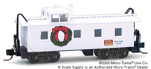 MTL - Caboose, Cupola - Christmas - Micro-Trains 100090